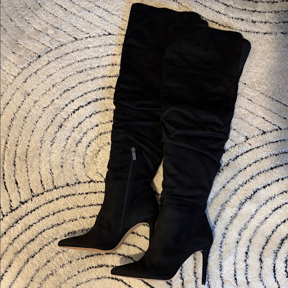 Jessica Simpson Black Over the Knee Boots for Women